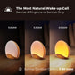 Sunrise Alarm Clock Wood Grain - Sound Machine, Dimmable