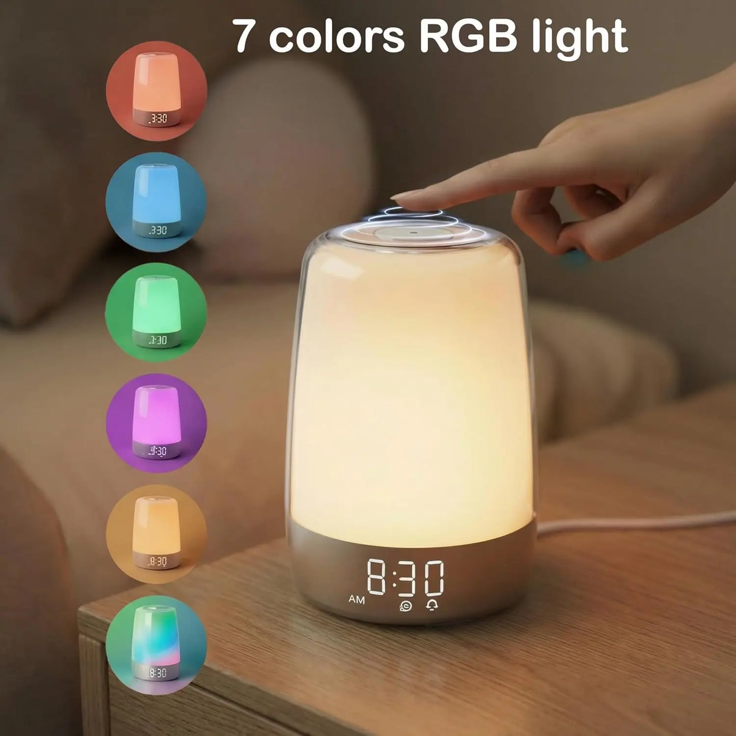 Sunrise Alarm Light - Gradual Bright Gentle Wake