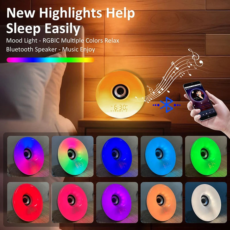 Sunrise Simulator Wake Up Clock - Natural Light