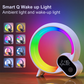 Sunrise Lamp Alarm Clock White - Gentle Wake Up