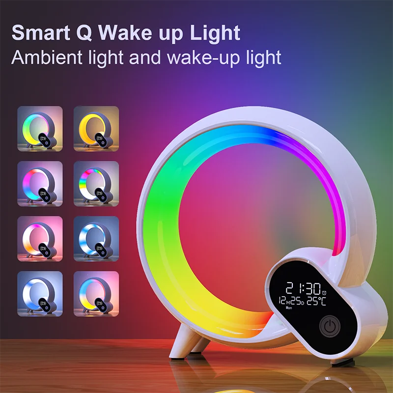 Sunrise Lamp Alarm Clock White - Gentle Wake Up