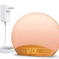 Sunrise Alarm Clock Wood Grain - Sound Machine, Dimmable