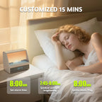 Premium Wake Up Light Alarm Clock - Sunrise Simulation