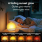 RGB dimmable night light alarm clock - close-up detail