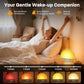Sunrise alarm clock LED display - side view